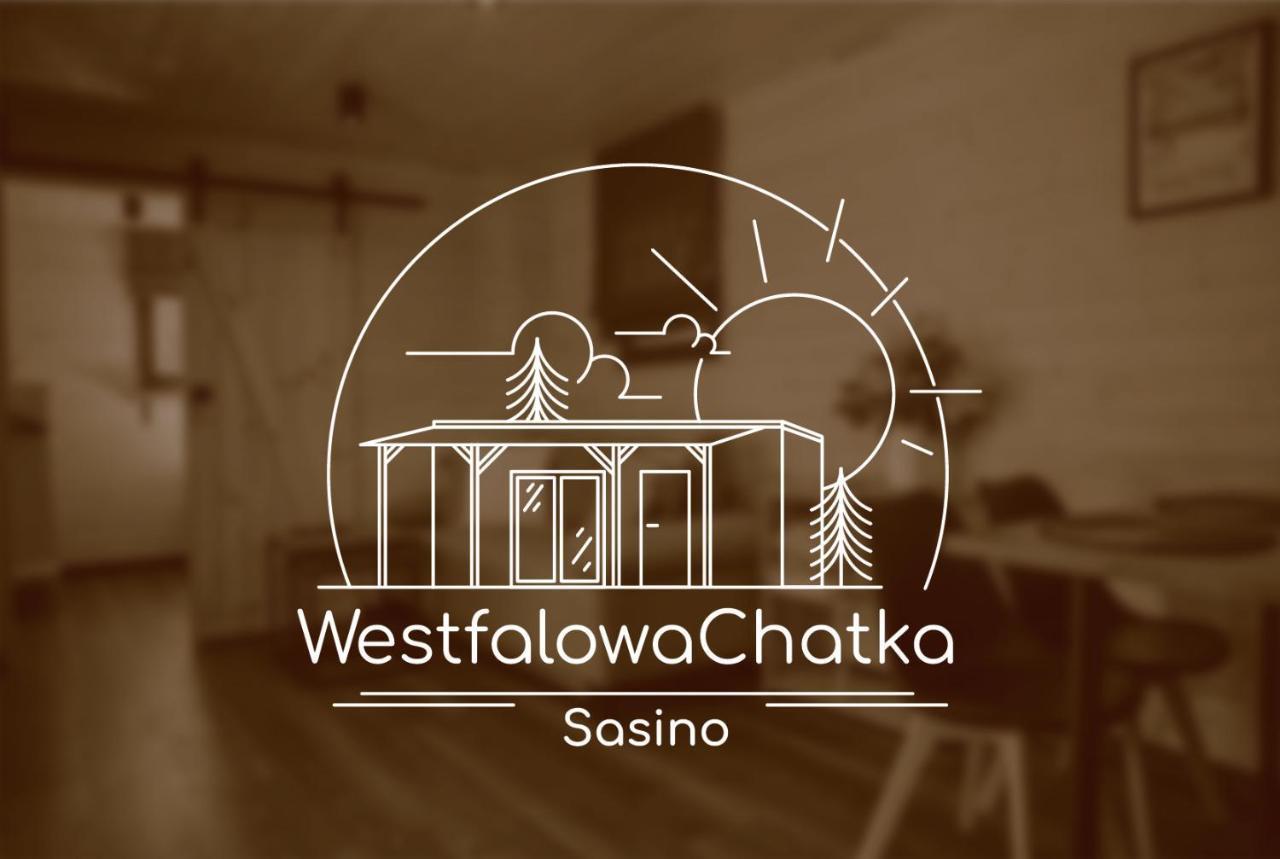 Westfalowachatka Domek Z Jacuzzi 사시노 외부 사진